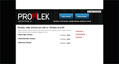 Desktop Screenshot of profilek.cz